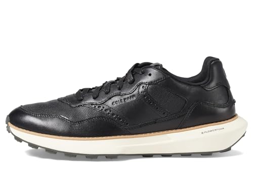 Cole Haan Mens Grandpro Ashland Sneaker, Black/Ivory, 9-W US - Image 5