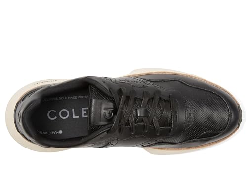 Cole Haan Mens Grandpro Ashland Sneaker, Black/Ivory, 9-W US - Image 3