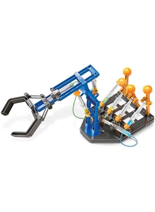 4m ذراع الروبوت الهيدروليكي 4M KidzLabs - بناء ذراع روبوتي يعمل بالطاقة من ضغط الماء | مجموعة هندسية STEM عملية للأطفال من عمر 8 سنوات فما فوق / 00-03427 - Image 5