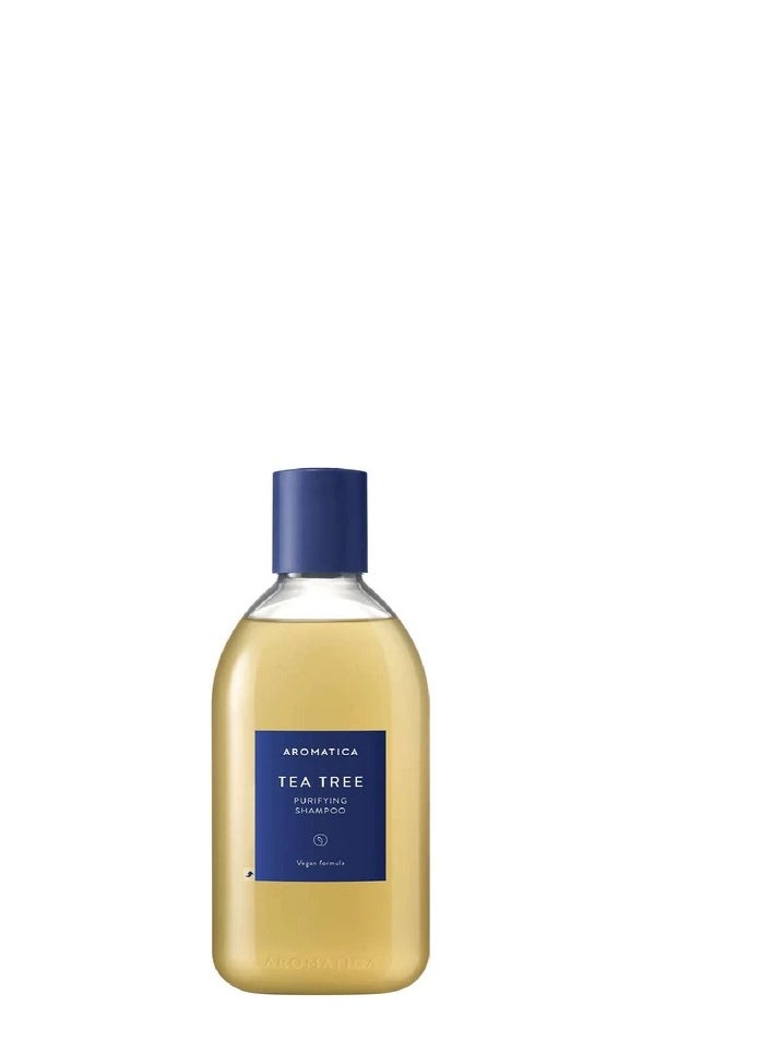 AROMATICA - AROMATICA TEA TREE PURIFYING SHAMPOO 400ML - Image 1