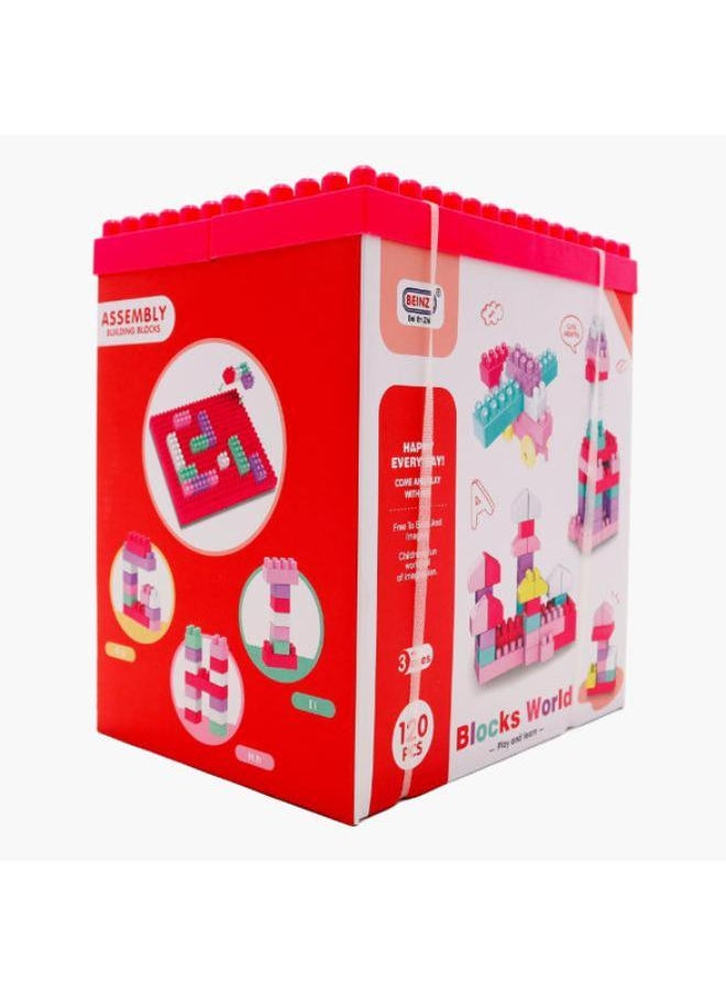 Generic - Blocks World 120-Piece Play and Learn Set code (6680-6) - Image 1