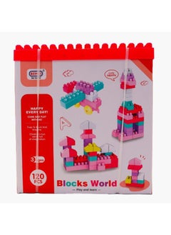 Generic Blocks World 120-Piece Play and Learn Set code (6680-6)  - Image 2