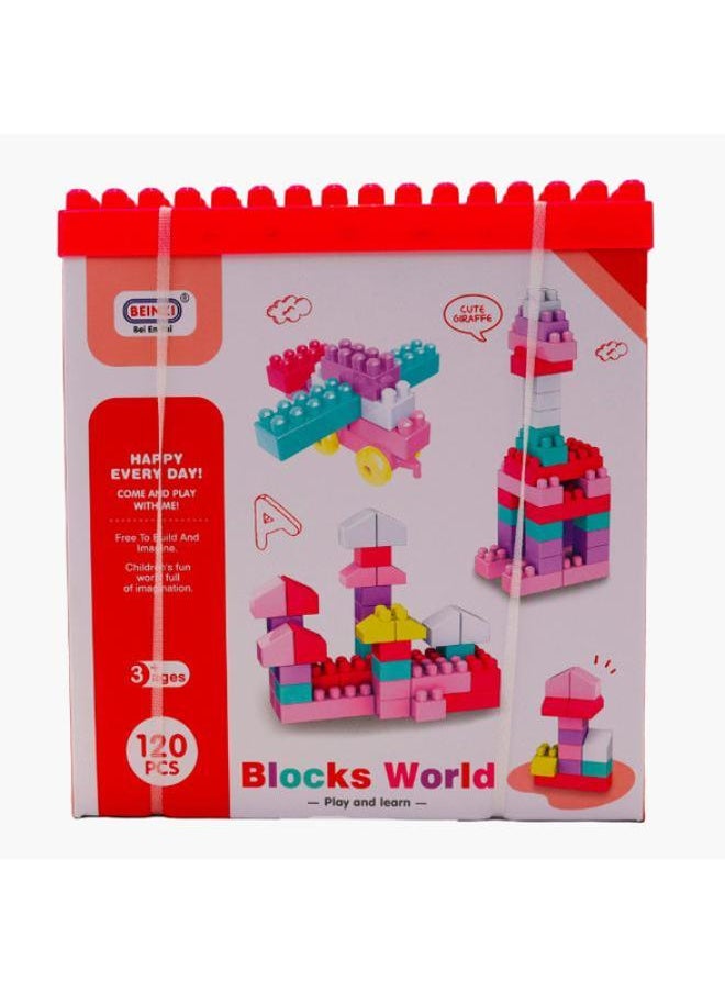 Generic - Blocks World 120-Piece Play and Learn Set code (6680-6) - Image 1