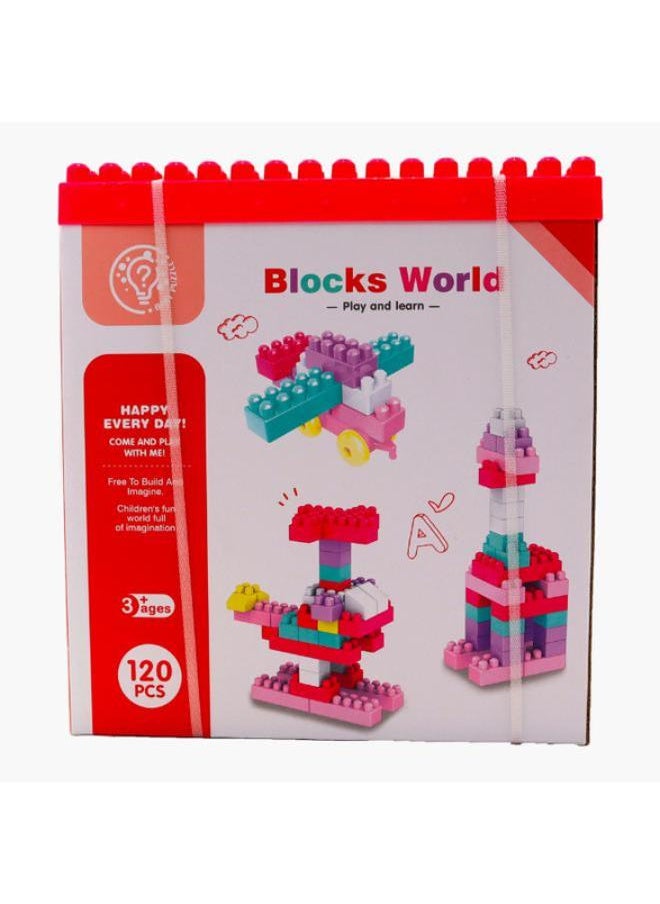 Generic - Blocks World 120-Piece Play and Learn Set code (6680-6) - Image 1
