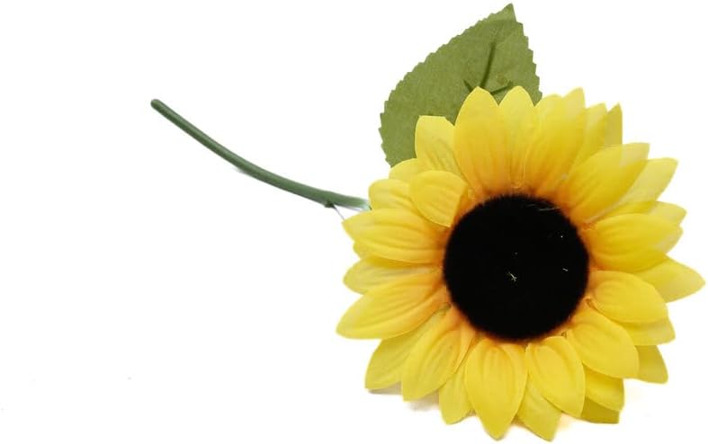Daiso Short Stem Sunflower Yellow/Black - Image 1