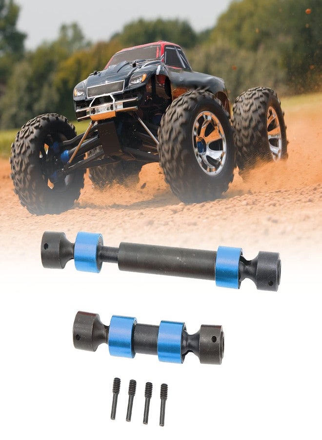 بيليباني عمود إدارة مركزي مسنن عالمي من الفولاذ CVD لسيارات التحكم عن بعد Traxxas REVO 3.3 Summit E REVO 2.0 T Maxy RC قابل للتعديل مقاوم للتآكل عالي الأداء (أزرق) - Image 2