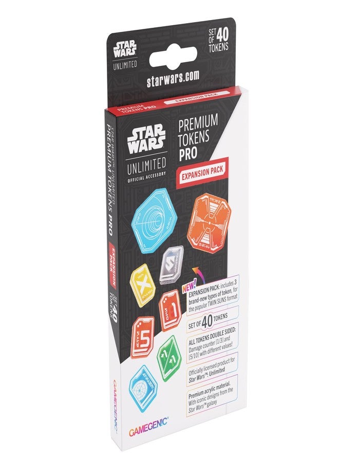Gamegenic: Star Wars Unlimited - Premium Tokens Pro Expansion Pack - Image 1