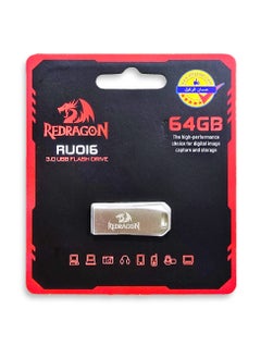 REDRAGON Flash Drive RU016 3.0 USB DRIVE 64GB high performance for digital image and storage  - Image 1
