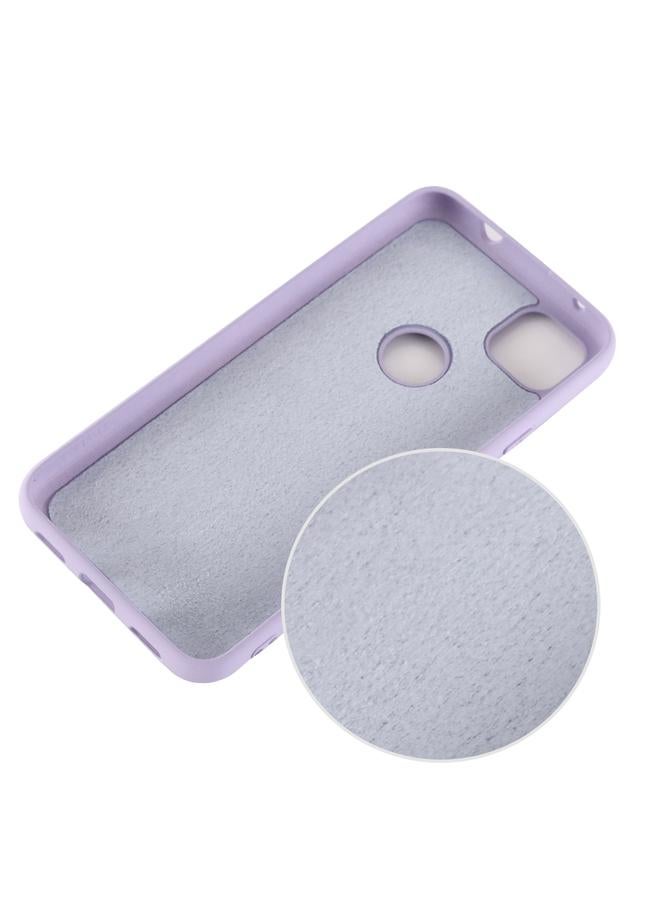 S-TOP Case For Google Pixel 4a Pure Color Liquid Silicone Shockproof Full Coverage Case - Image 3