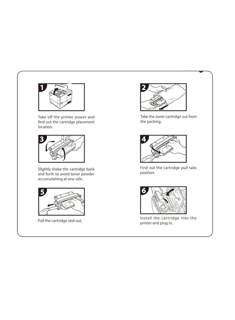 Terabyte 3140 Compatible Toner Cartridges Replacement for P3140 106R00984 for Use with Phaser 3140 3155 3160 Printer,(Black-2500 Pages),1 pack - Image 2