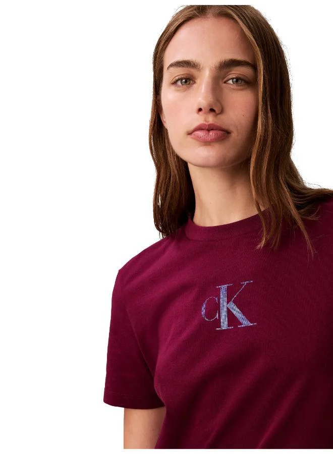 Calvin Klein Jeans Graphic Crew Neck T-Shirt