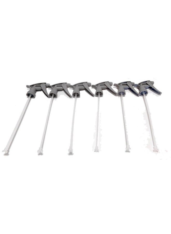 28Mm Gray Chemical Resistant Spray Head 9-1/4" Dip Tube (6-Pack)