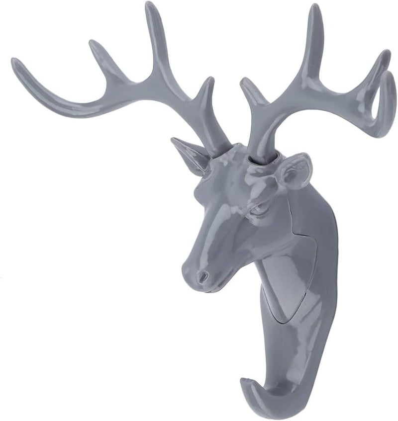 Deer Hook Hanger Gray for Home Decoration and Organization - Image 4