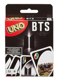 NIBEMINENT UNO BTS Card Game with 112 Cards and Instructions for Players Ages 7 Years Older, Gift for Kid, Family and Adult Game Night  - Image 1