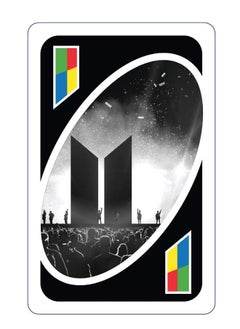 NIBEMINENT UNO BTS Card Game with 112 Cards and Instructions for Players Ages 7 Years Older, Gift for Kid, Family and Adult Game Night  - Image 2
