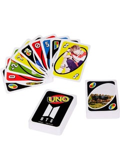 NIBEMINENT UNO BTS Card Game with 112 Cards and Instructions for Players Ages 7 Years Older, Gift for Kid, Family and Adult Game Night  - Image 3