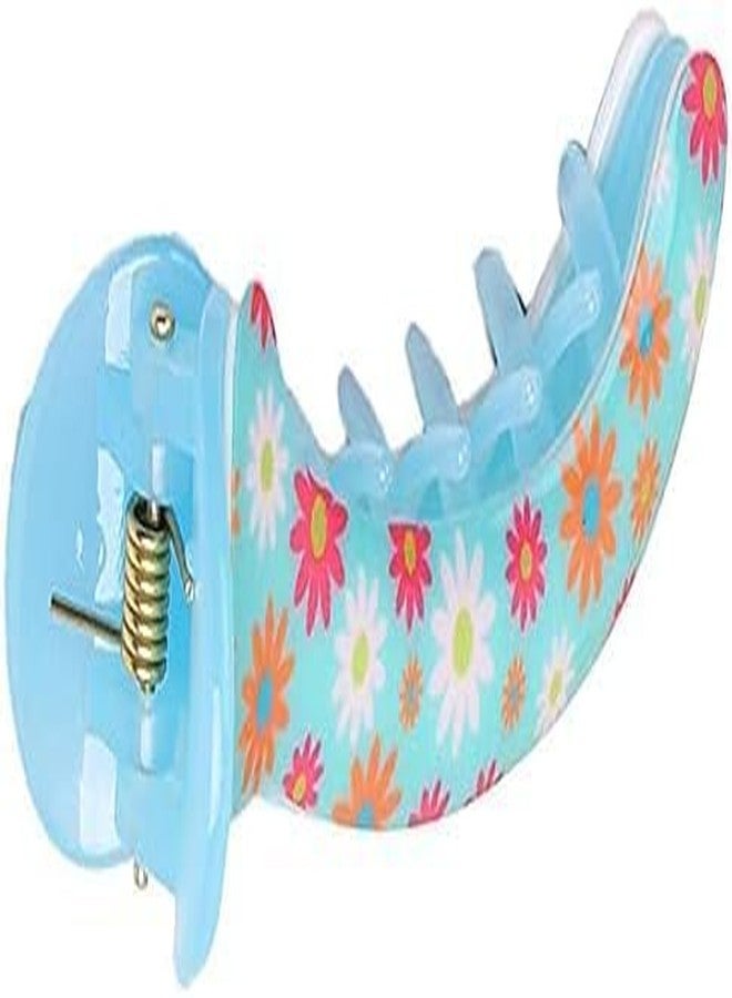 Plenteous مشابك شعر دولفين ميرشي الوفيرة - مشابك أنيقة ذاتية القفل، مشابك شعر على شكل موزة، حاملات ذيل حصان أكريليك غير لامعة للشعر الكثيف والناعم، للنساء والفتيات - متعددة الألوان (3 قطع) - Image 3