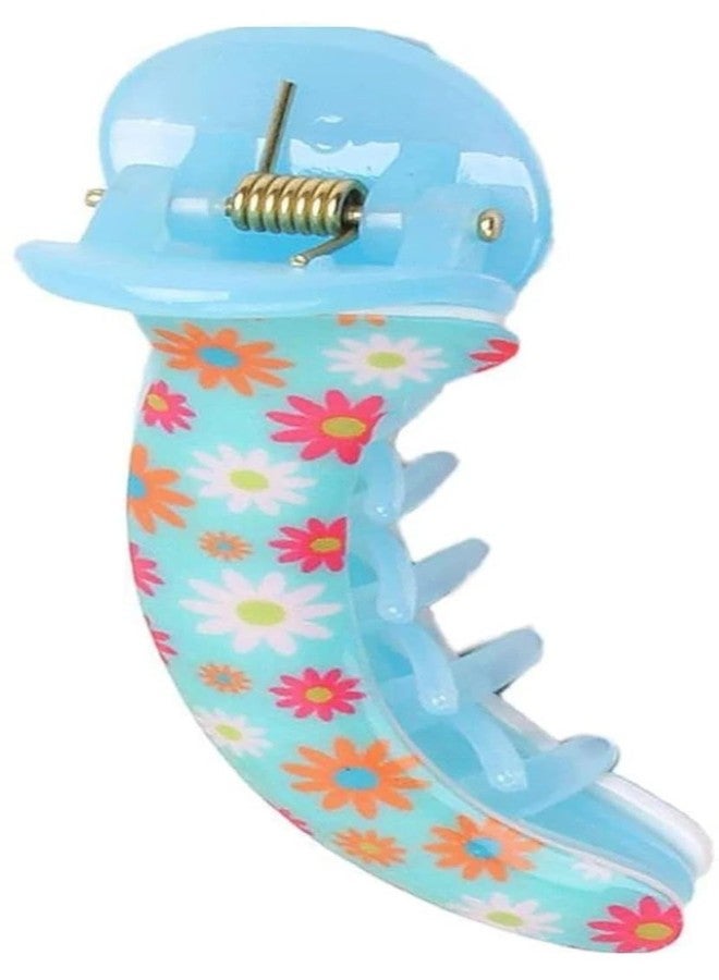 Plenteous مشابك شعر دولفين ميرشي الوفيرة - مشابك أنيقة ذاتية القفل، مشابك شعر على شكل موزة، حاملات ذيل حصان أكريليك غير لامعة للشعر الكثيف والناعم، للنساء والفتيات - متعددة الألوان (3 قطع) - Image 2