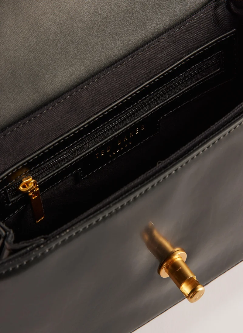 Ted Baker Kkayli Polished Leather Satchel