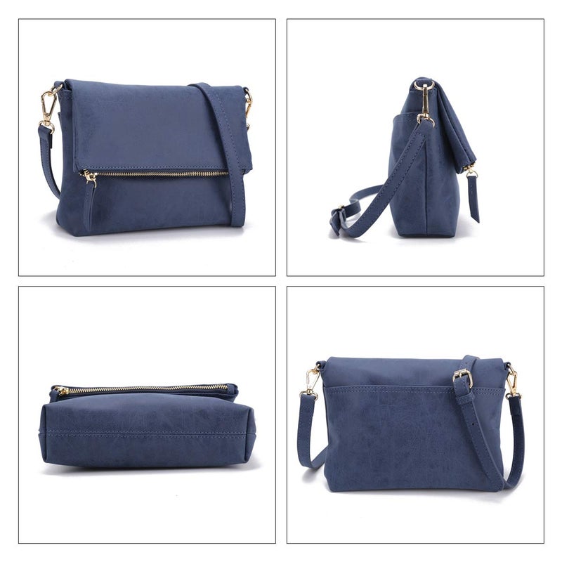Gladdon Small Crossbody bags for Women Cross body Purse Shoulder Bag Blue - Image 2
