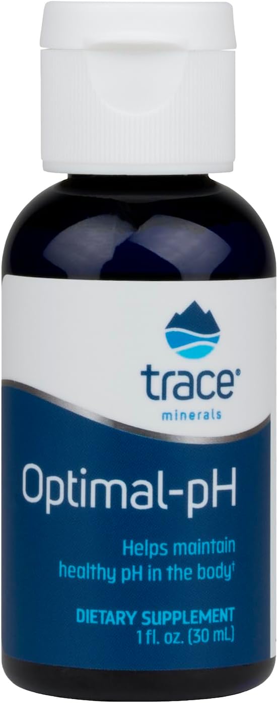 Trace Minerals OptimalpH  Concentrated Ionic Mineral Supplement for Digestive  Immune Health  Digestion  pH Support Supplement with Magnesium  Boron  1 fl oz About 120 Servings - Image 1