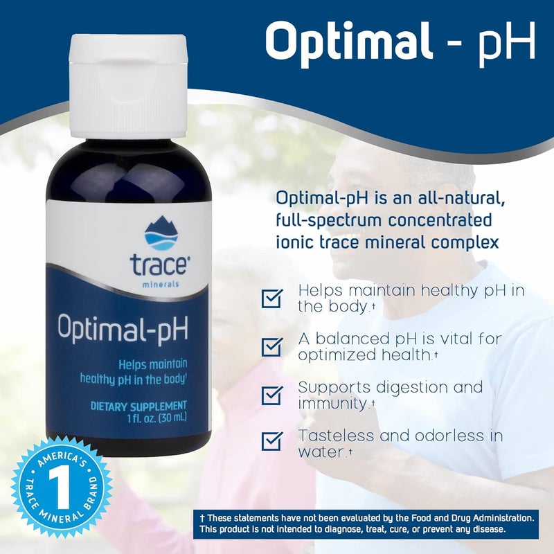 Trace Minerals OptimalpH  Concentrated Ionic Mineral Supplement for Digestive  Immune Health  Digestion  pH Support Supplement with Magnesium  Boron  1 fl oz About 120 Servings - Image 3