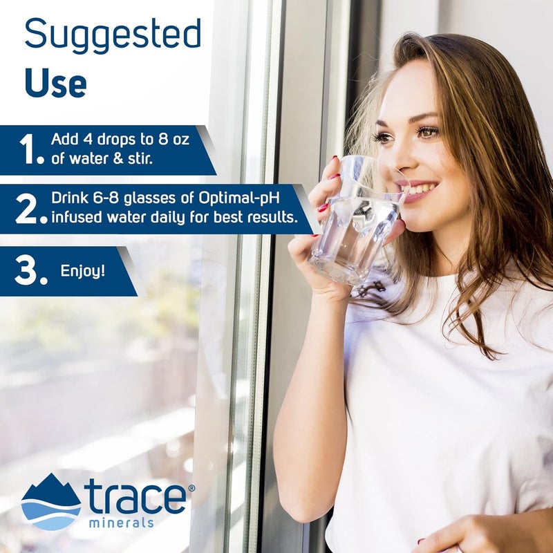 Trace Minerals OptimalpH  Concentrated Ionic Mineral Supplement for Digestive  Immune Health  Digestion  pH Support Supplement with Magnesium  Boron  1 fl oz About 120 Servings - Image 5