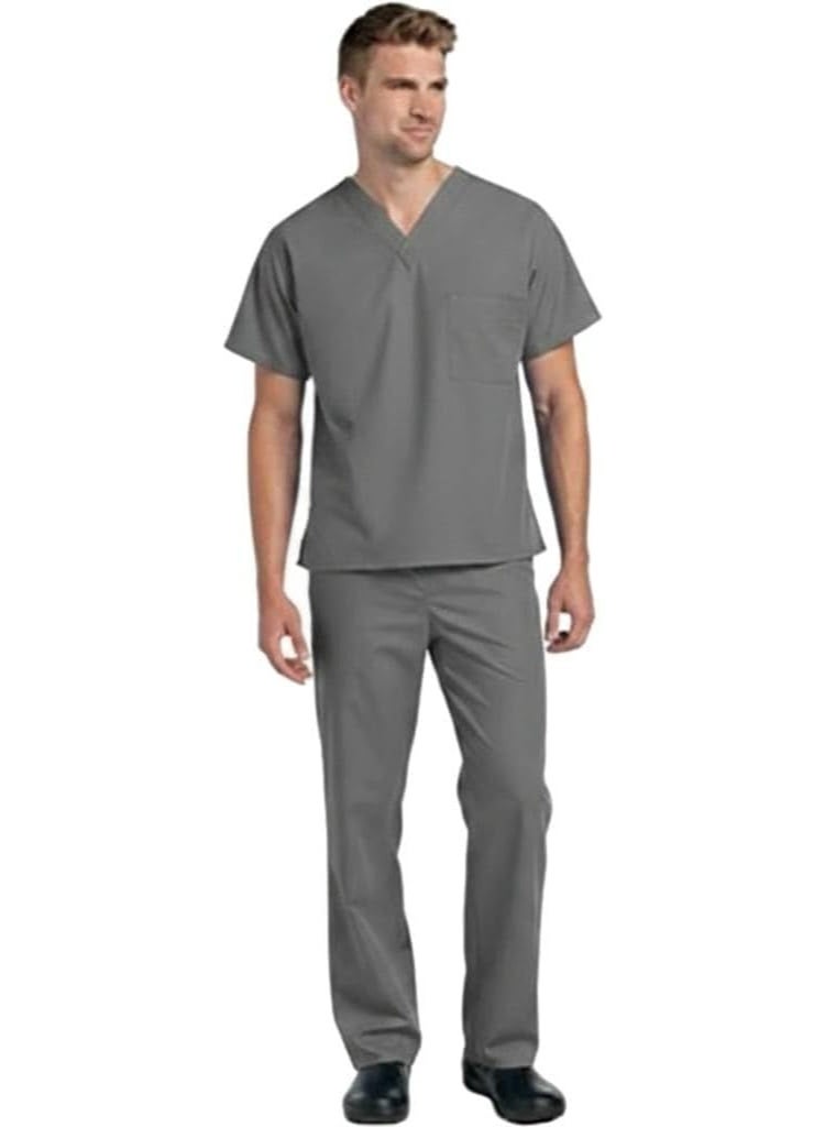 Men's Bengaline Medical Uniform, Bengaline Fabric, Full Set