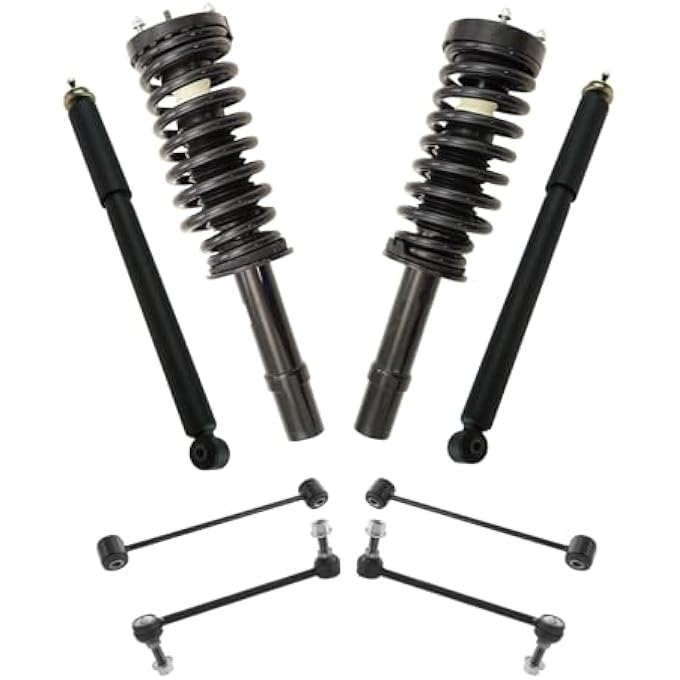 TRQ Front  Rear Suspension Kit Compatible With Front  Rear 2011 Chrysler 300 - Image 1