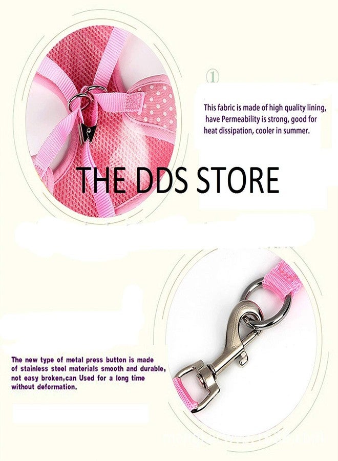 THE DDS STORE متجر DDS سترة ناعمة للكلاب والجراء، حزام صدر، طوق، مقود، حزام قابل للتعديل للحيوانات الأليفة (مقاس متوسط، أخضر) - Image 3