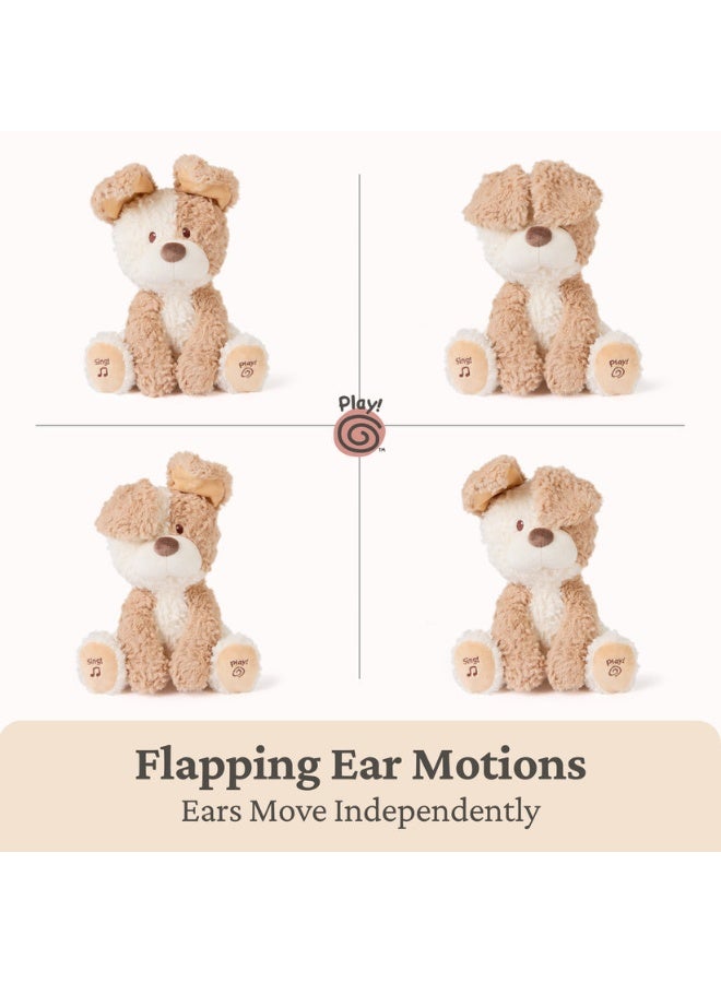 GUND Baby Peeki the Puppy Animated Plush Toy (30.48 cm) - Image 2