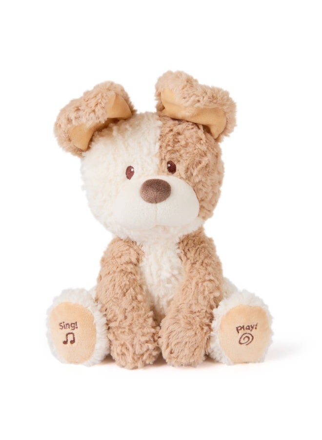 GUND Baby Peeki the Puppy Animated Plush Toy (30.48 cm) - Image 1