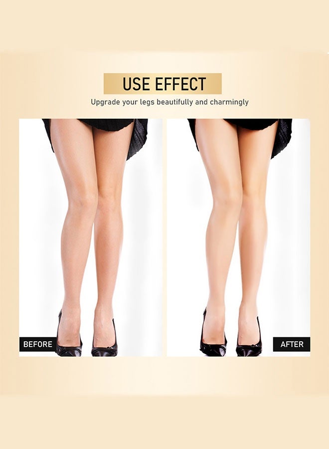 ليكرين مجموعة كريم مكياج الساق، درجتين (#1 و#2)، تغطية ناعمة مقاومة للماء، لمسة نهائية خالية من العيوب تدوم طويلاً، لتعزيز جمال الساق - Image 5