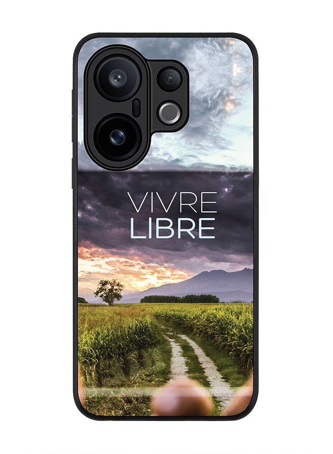 Stylizedd For vivo X200 FE / S30 Pro mini Case,Slim fit Camera Protection, Shockproof Thin Phone cover  - Vivre Libre