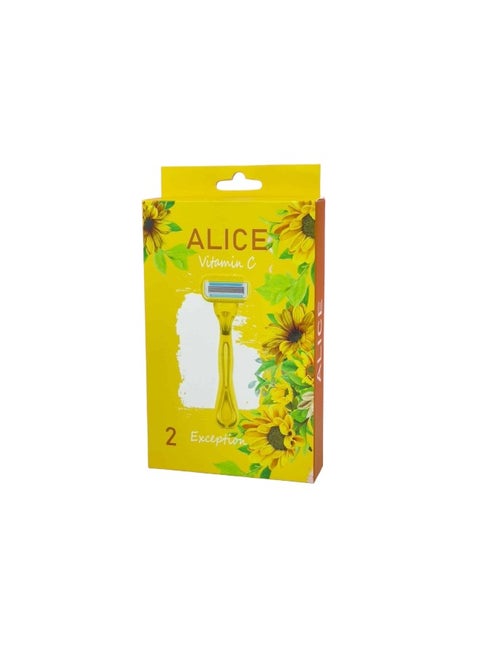 Exception Razor With Vitamin C 2Pcs
