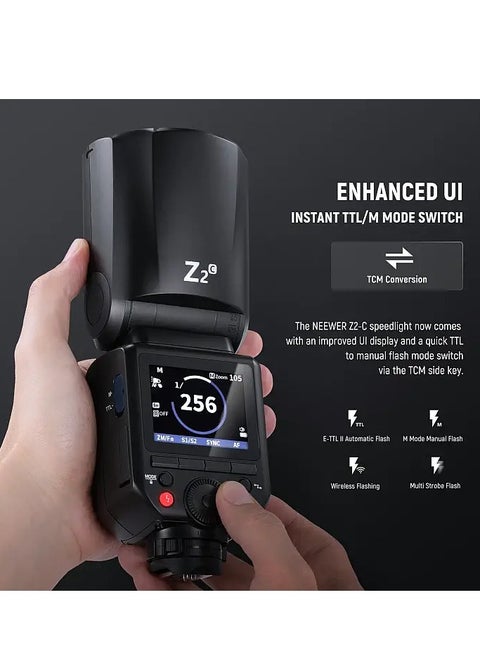 Neewer NEEWER Z2 TTL Round Head Flash Speedlite Canon Best
