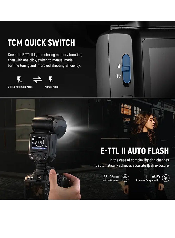 نيوير NEEWER Z2 TTL Round Head Flash Speedlite - Canon - Image 4