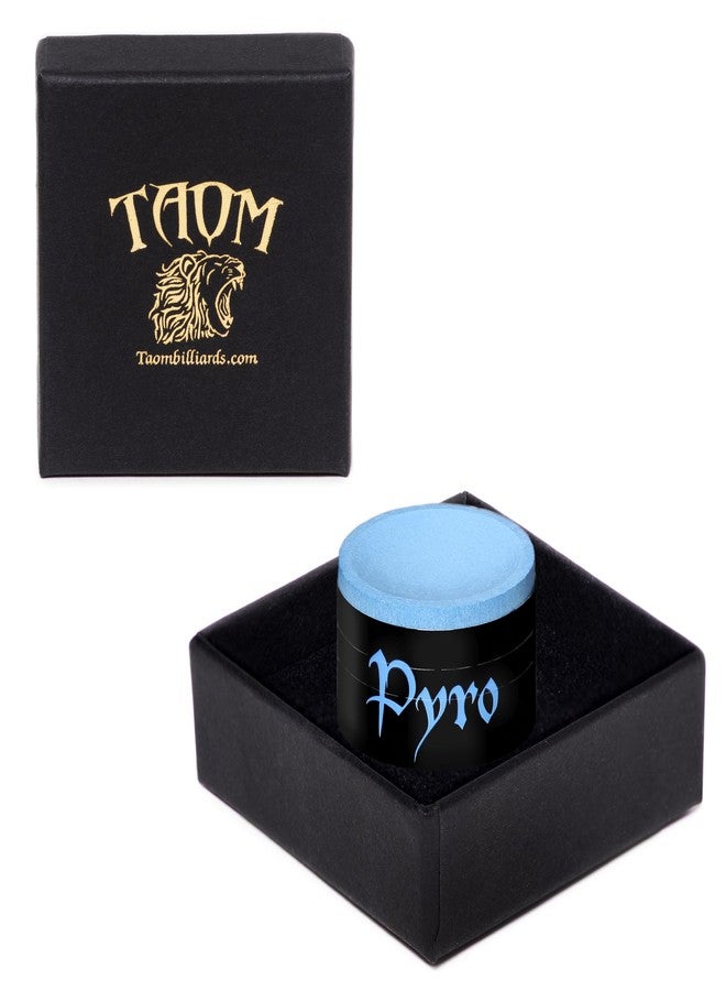 TAOM Pyro Billiard Pool Cue Premium Chalk Blue in Branded Box - Image 4