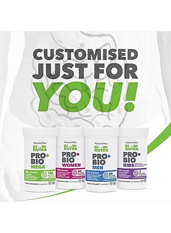 Nature's Plus NaturesPlus GI Natural Probiotic Kids, Mixed Berry - 30 Chewables - Digestive & Immune Health Just for Kids - Gluten Free - 30 Servings - Image 5