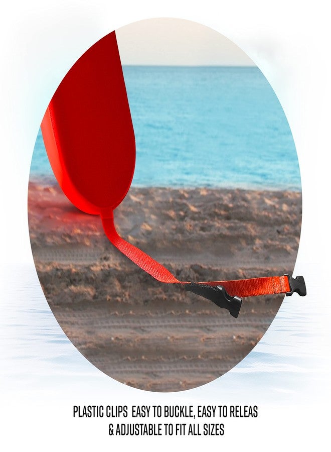 ASA TECHMED Durable Lifeguard Rescue Tube - Heavy Duty Construction, Multiple Sizes, Closed Cell NBR Foam, Waterproof Vinyl, 6-Foot Towline Strap, 40 Inch - Image 4