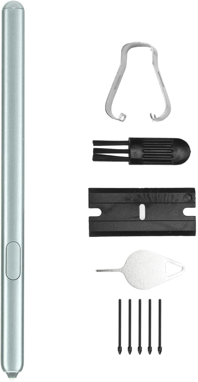 قلم GLOGLOW Nan Stylus البديل للأجهزة اللوحية، قلم لمس من البلاستيك خفيف الوزن لأجهزة Tab S6 بحجم 10.5 بوصة وSM T860 وSM T865، مثالي للاستخدام مع الأجهزة اللوحية والكمبيوترات المحمولة والأجهزة الطرفية (اللون الأزرق) - Image 1