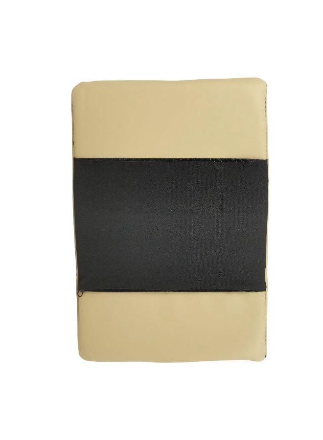 Car Armrest Cushion Pad 32x21cm – Memory Foam Center Console Cover, PU Leather, Waterproof, Anti-Slip Strap, Comfortable Support for All Cars & SUVs - Image 2