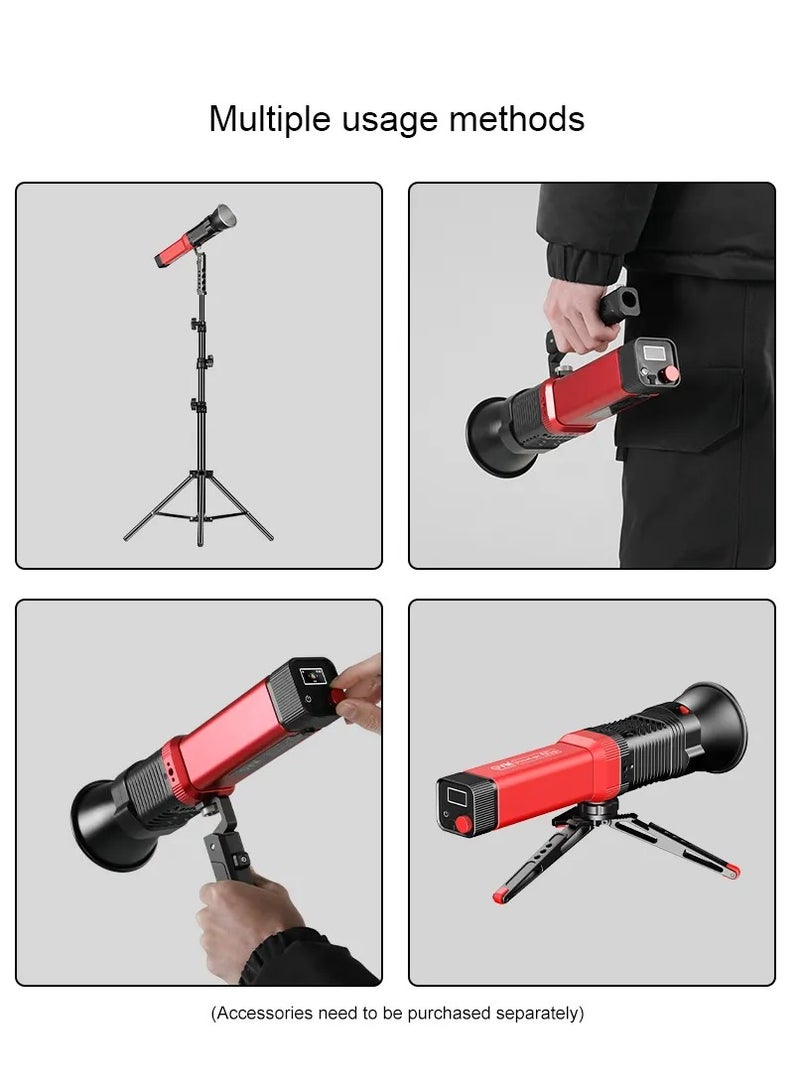 GVM PD60B Bi-Color Handheld LED Pocket Light – Portable Video & Photography Light, Adjustable 3200K–5600K, Dimmable - Image 5