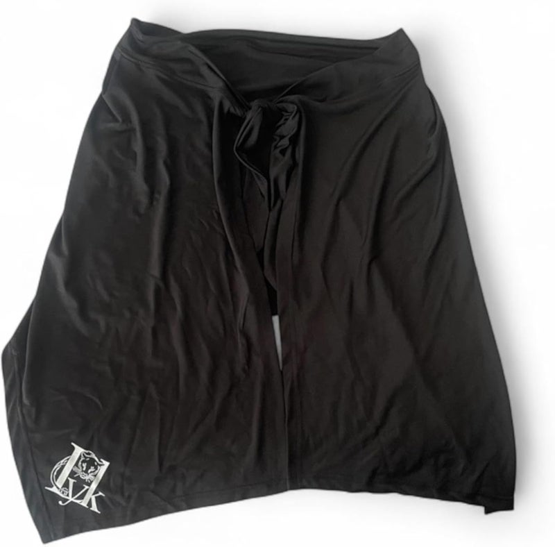 Athletic Wrap Leggings Cover Up, Curved Design, Hip Cover - Activewear big size