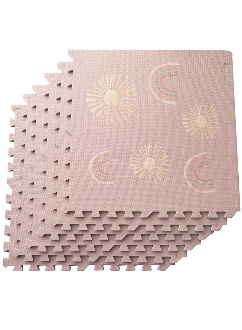 Bumble & Bird - BabySafe Play Mat Rainbow 6pcs - Image 3