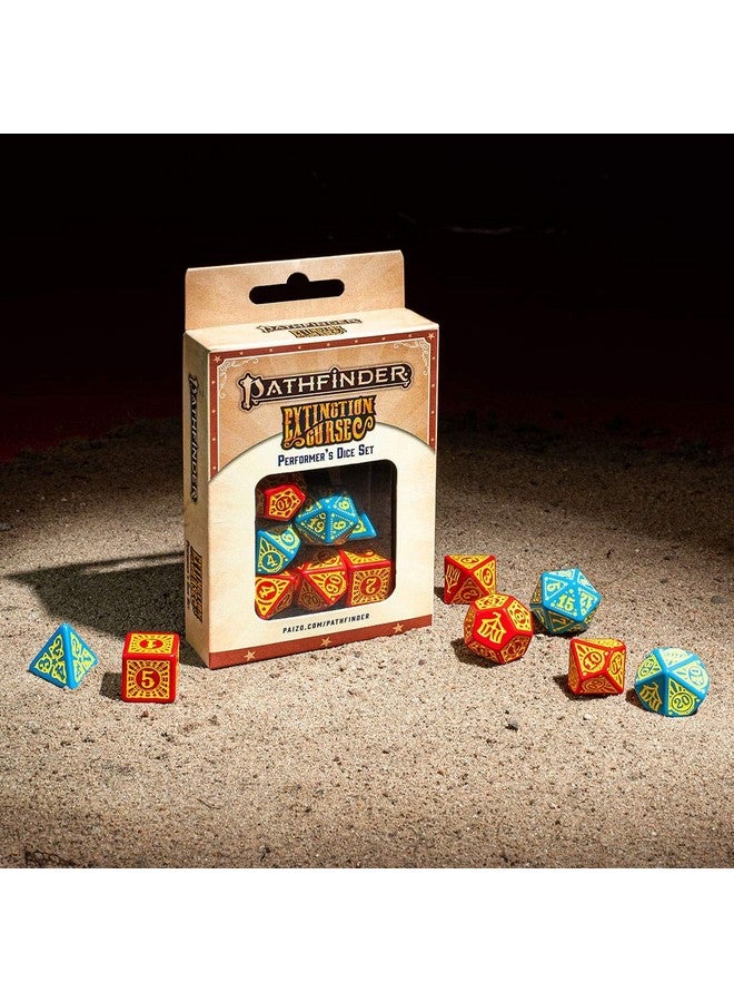 Q WORKSHOP Q-Workshop Pathfinder Extinction Curse Performer's Dice Set - Image 5
