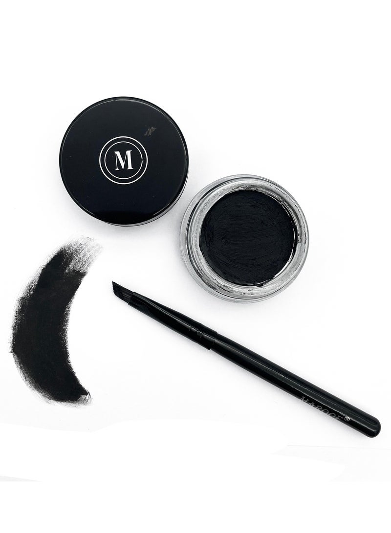 MAROOF Eyebrow Gel 01 Black & Medium Brown - Image 4