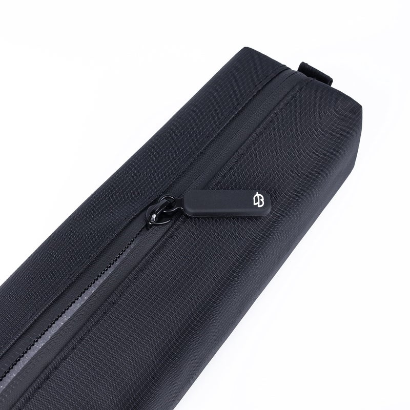 Comfyable Small Toiletry Bag for Men, Slim Mini Toothbrush Case, Mini Dopp Kit Bag for Electronics, Tech, Gym, Water-Resistant Essentials Pouch, Black - Image 3