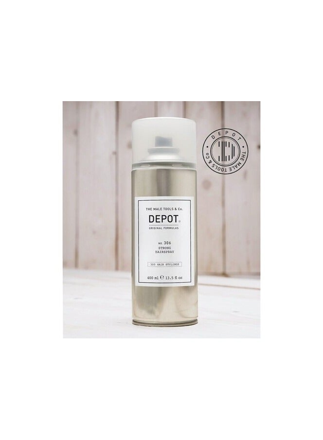 Depot No. 306 Strong Hairspray 400ml - Image 2