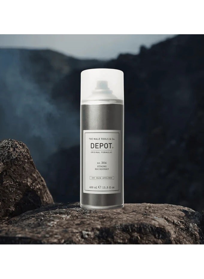 Depot No. 306 Strong Hairspray 400ml - Image 3